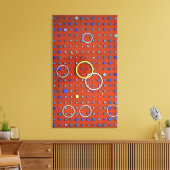 サーフェス（グリッド外） #1 キャンバスプリント (インサイチュ (リビング))