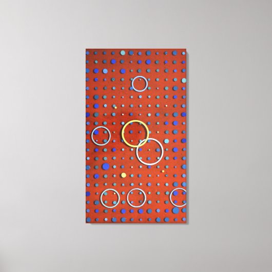 サーフェス（グリッド外） #1 キャンバスプリント (正面)