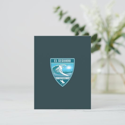 サーフエルセグンドカリフォルニア サンキューカード (スタンド正面)