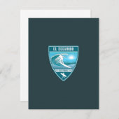 サーフエルセグンドカリフォルニア サンキューカード (正面/裏面)