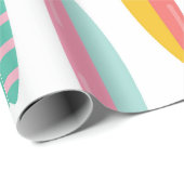 サーフカラフルボードパターン ラッピングペーパー (ロールコーナー)