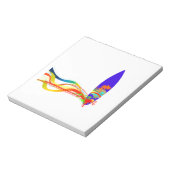 サーフカラフルボード ノートパッド (回転)