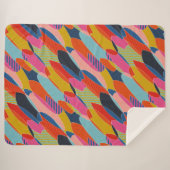 サーフカラフルボー シェルパブランケット (正面(横))