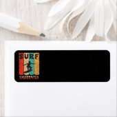 サーフカリフォルニア差出人住所ラベル ラベル (インサイチュ)