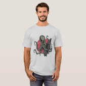 サーフクラブカリフォルニアタコ Tシャツ (正面フル)