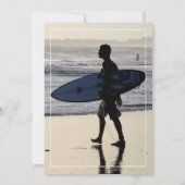 サーフクールァー卒業パーティーの写真 招待状 (裏面)