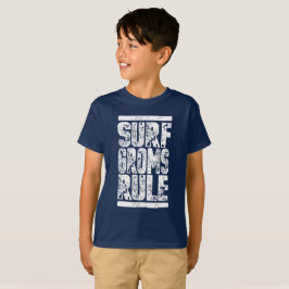 サーフグループルール!!!(白) Tシャツ