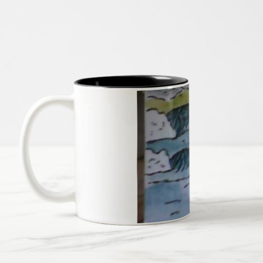サーフコーヒーマグ ツートーンマグカップ (左)
