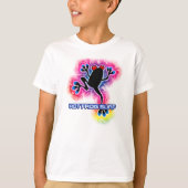 サーフサイケデリックフロッグタンク上部T Tシャツ (正面)