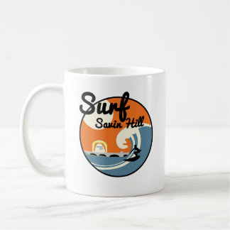 サーフサビンヒル コーヒーマグカップ