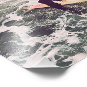 サーフサマーサンセット フォトプリント (角)