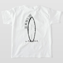 サーフサマービーチキッズとティーン Tシャツ