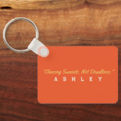 サーフサンドサンセットビーチライフパームツリー キーホルダー (裏面)