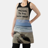 サーフサンドドリフトウッドウエストコーストランドスケープビーチ エプロン (インサイチュ)