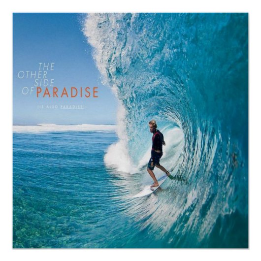 サーフサーフィンサーファー ポスター (正面)