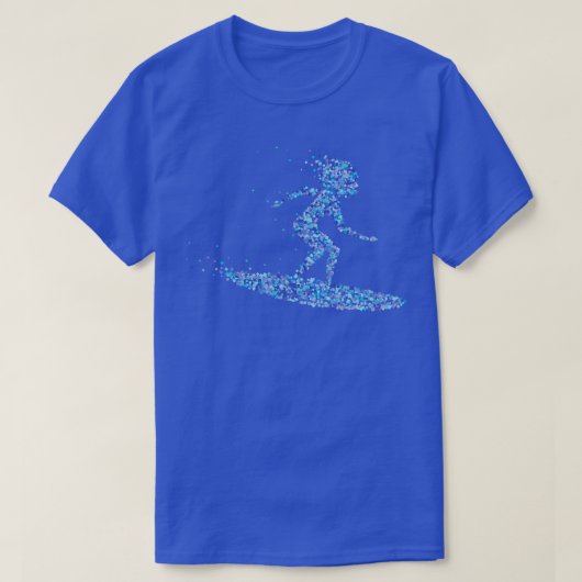 サーフサーフィンサーフボードサーフボード Tシャツ (デザイン正面)