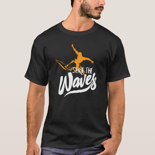 サーフザウェーブズサーフィン Tシャツ (正面)