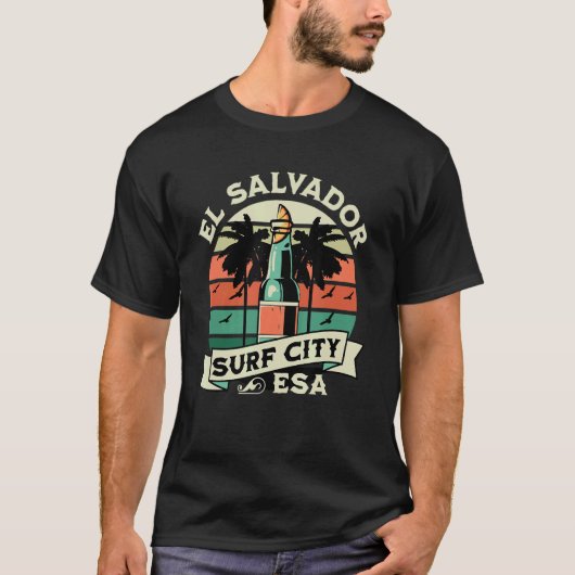サーフシティエルサルバドルウェーブズ Tシャツ (正面)