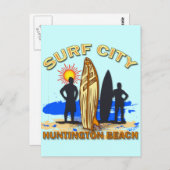 サーフシティハンチントンビーチ ポストカード (正面/裏面)