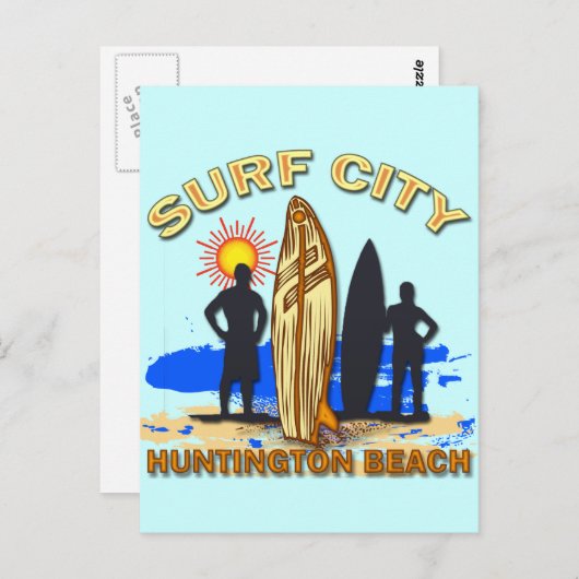 サーフシティハンチントンビーチ ポストカード (正面/裏面)