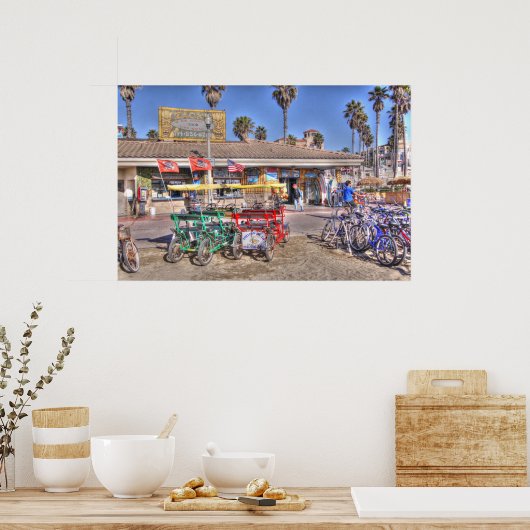 サーフシティ" ポスター (キッチン)