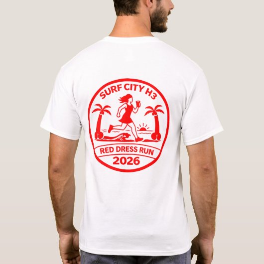 サーフシティH3 - 2026 RDR Tシャツ (裏面)