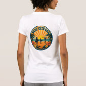 サーフシティUSA (70年代レトロ) Tシャツ (裏面)