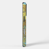 サーフシャックハワイアンウフェイクッドサーフボードイエロー Case-Mate iPhoneケース (裏面 / 右)