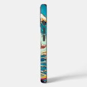 サーフショップゲイシャiPhoneケース Case-Mate iPhoneケース (裏面 / 左)