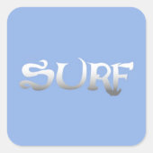 サーフスクエアラージスティッカー スクエアシール (正面)