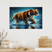 サーフストライプの ポスター (キッチン)