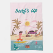 サーフズアップキッチンタオル キッチンタオル (縦)