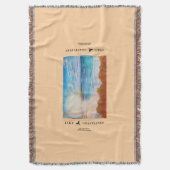 サーフズアップブランケット スローブランケット (正面縦)