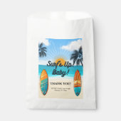 サーフズアップベビー – ベビーシャワー フェイバーバッグ (正面)