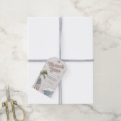 サーフズアップ海誕生日サンキューラベル ギフトタグ (より糸付き)