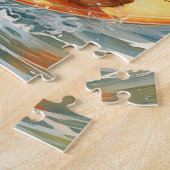 サーフテディベアパズル:アドベンチャーパズル ジグソーパズル (側面)