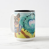 サーフドッグ ツートーンマグカップ (正面左)