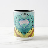 サーフドッグ ツートーンマグカップ (中央)