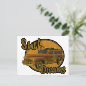 サーフドリームウーダイワゴン茶 ポストカード (スタンド正面)