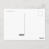 サーフハガキの貝殻 ポストカード (裏面)