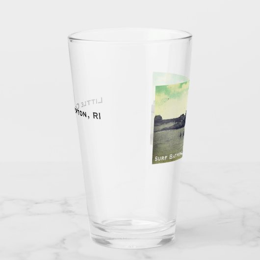 サーフバッシング、ウォーレンのポイントビーチ、リトルコンプトン タンブラーグラス (右)