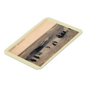 サーフバッシング、ベイヘッドNJ、ヴィンテージ マグネット (左側)