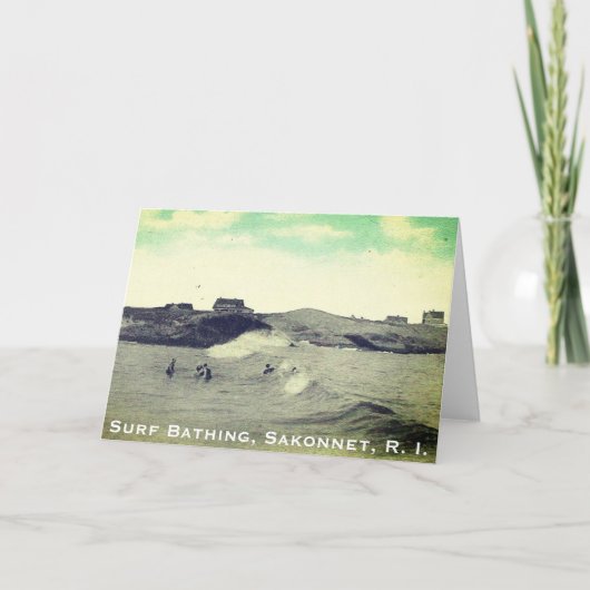 サーフバッシングSakonnet - Little Compton, RI シーズンカード (正面)