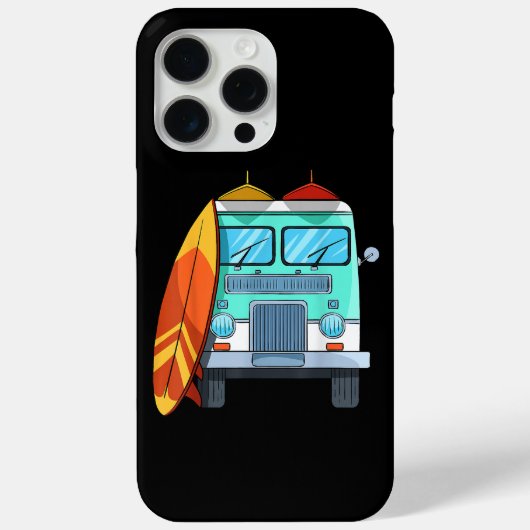 サーフバン サーフボード ヤシの木 サーフィン サーファー 波 Case-Mate iPhoneケース (裏面)