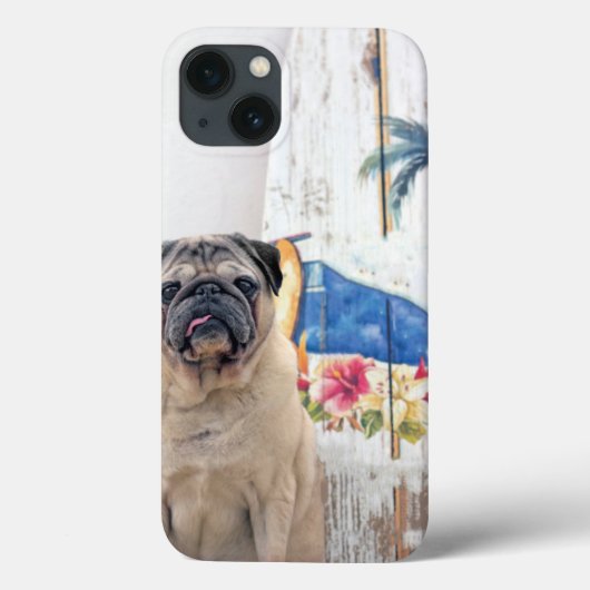 サーフパグ Case-Mate iPhoneケース (裏面)
