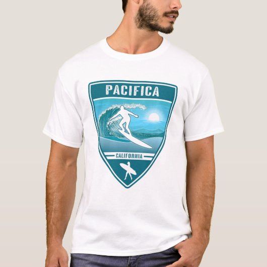 サーフパシフィカカリフォルニア Tシャツ (正面)