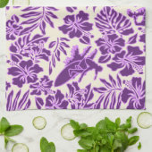 サーフパラオハワイアンキッチンタオル キッチンタオル (折り畳み)