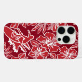 サーフパラオハワイアンハイビスカスサーフィンレッド Case-Mate iPhoneケース (裏面 (横))