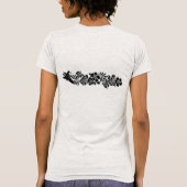 サーフパラオハワイアンハイビスカスバンドティー Tシャツ (裏面)
