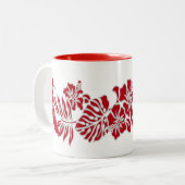 サーフパラオハワイアンハイビスカスバンド ツートーンマグカップ (正面左)
